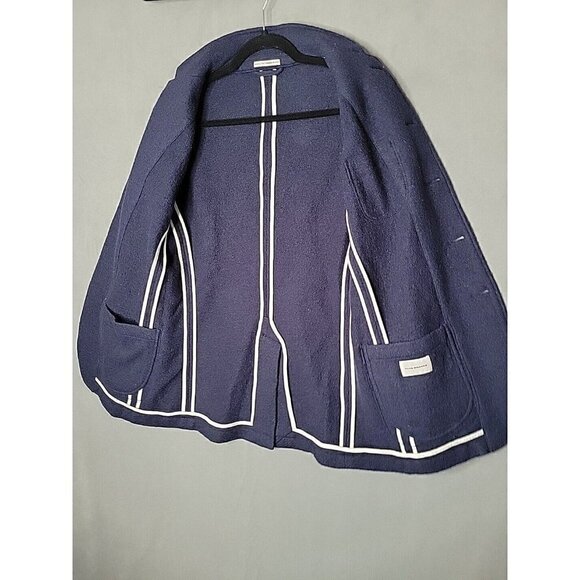 Club Monaco 100% Wool Navy Jacket Blazer Button Up Size S, Classic! - Picture 5 of 12